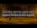 LIKE I'M GONNA LOSE YOU - MEGHAN TRAINOR Lyrics #mitoskareenramirez #mitoskareenlyrics #mitoskareen