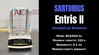 Sartorius Entris II Analytical Balance - NEW (Item - 0690B BALANCE)