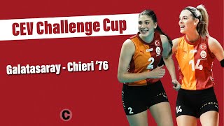 🔴 CANLI | CEV Challenge Cup | Galatasaray Daikin 1-3 Chieri '76 | Maç Sonu | Transfer Gündemi | CAPO