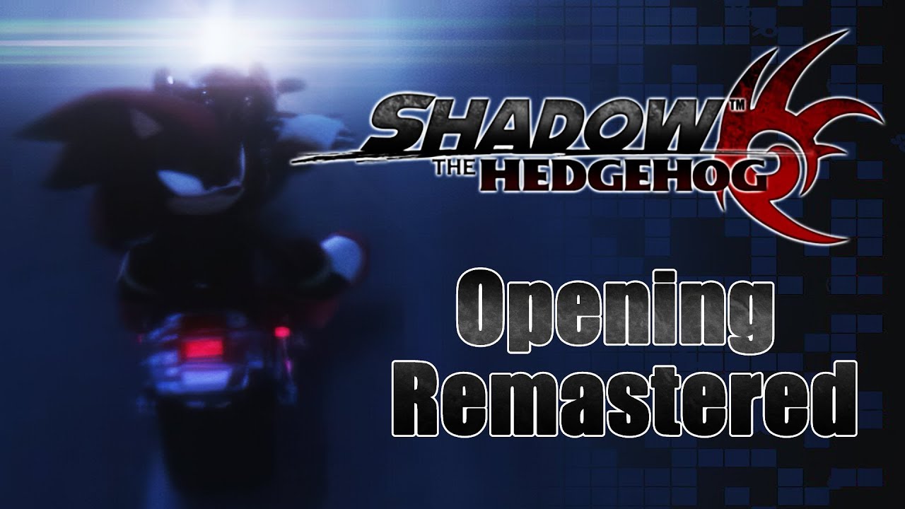 Shadow The Hedgehog High Res V1 Opening Uncut Non Cropped 4 3