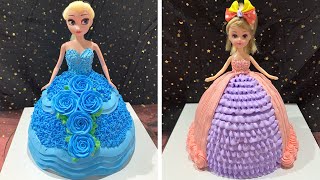 3+ Creative Barbie Cake Decorating Ideas Like a Pro | Homemade Doll Cake Decorating | Princess Cake