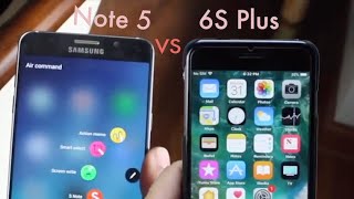iPhone 6S Plus Vs Galaxy Note 5 In 2018! (Comparison) (Review)