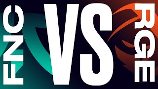 FNC v RGE | 2024 LEC Spring | Week 1 Day 1 | Fnatic vs. Rogue