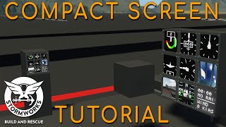 9 Screens in a 1x1 Block???? - Compact Screen Tutorial - Stormworks