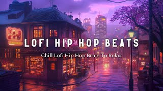 1980s \u0026 90s Lofi Hip Hop Beats to Relax 🌧️ Lofi Beats for a Rainy Night 💾 Japanese Town Ambience