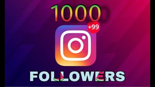 HOW TO GET 1000 FREE INSTAGRAM FOLLOWERS IN 2021 NO HUMAN VERIFICATION *WORKING*