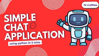 Simple Chat Application Using Python Tkinter | Beginner GUI Project