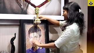 Vanditha Puneeth Painfully Puts Karnataka Ratna On Father Photo | Ashwini Puneeth Rajkumar Daughter