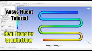 ✅ ANSYS FLUENT Tutorial - Heat Transfer \u0026 CounterFlow - Part 3/3