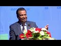 keynote speech on creating opportunities for private sector by mr. binod chaudhary