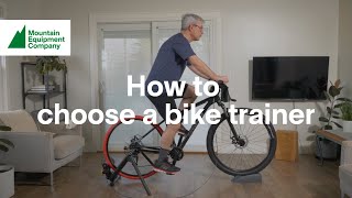 MEC: Choosing a bike trainer