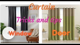 (Hindi) Curtain tricks and tips.