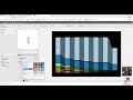 create ribbon chart using charticulator inside power bi