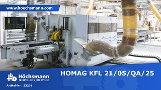 HOMAG KFL 21/05/QA/25 (Höchsmann Klipphausen)