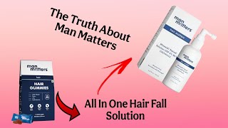 My Real Review about Man Matters Hair Gummies and Minoxidil