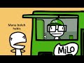 Tiber Air Milo Habis ft @lillizat | Animation Malaysia