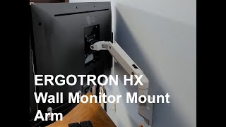 ErgoTron HX Monitor Mount (Wall Mount Ver)