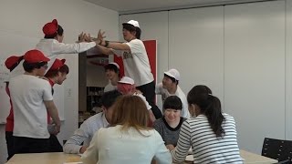 会議室で騎馬戦してみた！