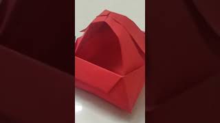 DIY Origami Basket | 3D Paper Basket Origami | Easy Origami | Art and Craft | Paper Bucket Craft