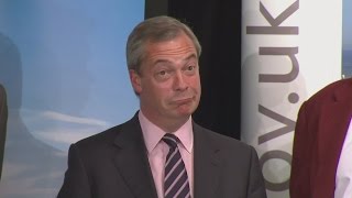 UKIP leader Nigel Farage's history in politics