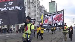 Marsz Niepodległości 2017 Rycerze Chrystusa Króla 11.11.2017 cz. 4