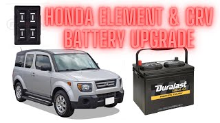 Honda Element  or CRV 24F  Battery Upgrade Tray For $15