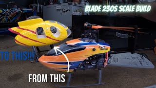 My First Scale RC Helicopter Build! - BLADE 230S Conversion