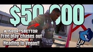 HOW DPATT IS MAKING SPORTS BETTORS RICH FOR FREE | I MADE $50,000 IN 3 HOURS | DAY 1 IN VEGAS