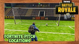 fortnite all soccer pitch locations season 4 week 7 challenge score 5 goals in different - different pitches fortnite