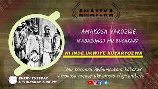 #AMATEKA: Menya amabanga yahishwe mu bucakara? Africa niyo ikwiye kuyaryozwa cyangwa ni Abami?