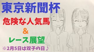 【危険な人気馬】東京新聞杯 2023 上位人気馬の中で危険な人気馬はこの馬！！【競馬】