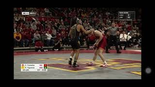 Richard Figueroa Arizona state vs Caleb Fuessley Iowa state wrestling