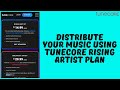 How to Distribute your Music On Tunecore || Rising Artist Plan