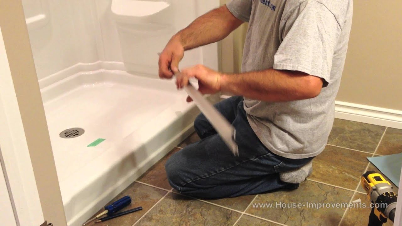 How To Install Sliding Shower Door On Tub At Erin Williamson Blog