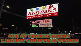 KRAYNAKS CHRISTMAS WONDERLAND- HERMITAGE PENNSYLVANIA