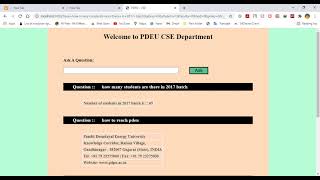 Chatbot using NLP & Flask for web implementation