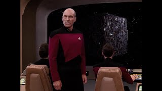 Star Trek TNG - Picard "We have engaged the Borg"