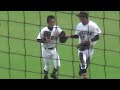 石川柚月 選手 北山2年 　ナイスキャッチ！　第100回全国高校野球選手権沖縄大会3回戦vs南部工業　h30.7.7　コザしんきんスタジアム