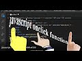 javascript onclick function | javascript tutorial | javascript events