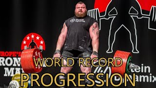 World Record Progression: The Strongman Deadlift