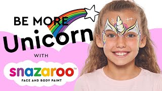 Snazaroo Face Paint Unicorn Tutorial | Michaels