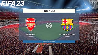 FIFA 23 | Arsenal vs Barcelona - Club Friendly 2023 - Full Gameplay