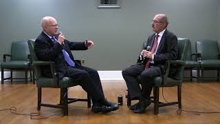 Prof. Larres in conversation with Col. Lawrence Wilkerson