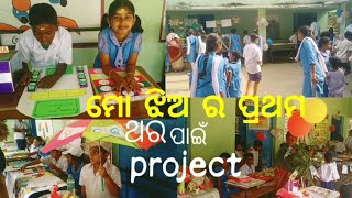 ମୋ ଝିଅ ର ପ୍ରଥମ ଥର ପାଇଁ project 🐠🏛️🤪#oriya vlog video