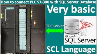 Connect data between PLC with SQL Server database