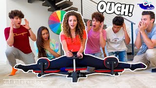 How Far Can You SPLIT CHALLENGE! w/ Sofie Dossi | Tik Tokers Spa TTS1