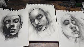 Charcoal study Live!