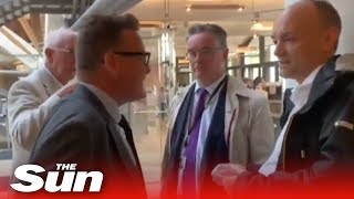 Dominic Cummings confronted by FURIOUS Labour MP