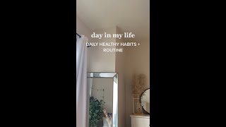 Daily healthy habits!