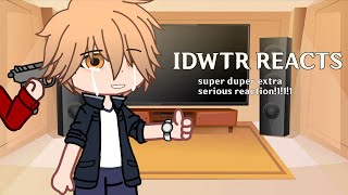 IDWTR react | GCRV | I don’t want this reincarnation x Gacha